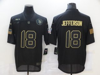 Nike-Vikings-18-Justin-Jefferson-Black-2020-Salute-To-Service-Limited-Jersey