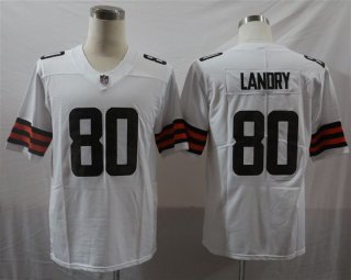 Browns-80-Jarvis-Landry white limited jersey