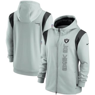 Las Vegas Raiders gray hoodies
