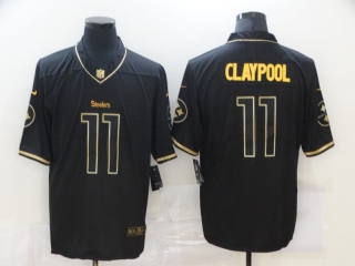 Nike-Steelers-11-Chase-Claypool-Black-Gold-Vapor-Untouchable-Limited-Jersey