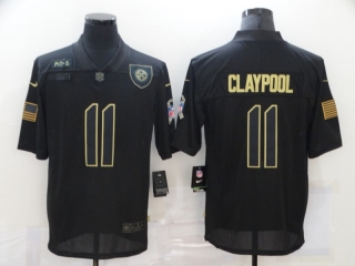 Nike-Steelers-11-Chase-Claypool-Black-2020-Salute-To-Service-Limited-Jersey