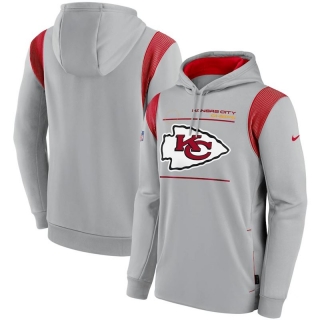 Kansas City Chiefs gray hoodies 2