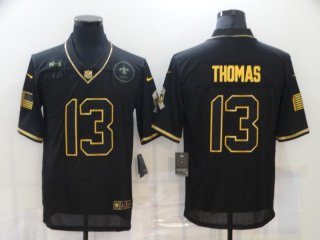 Nike-Saints-13-Michael-Thomas-Black-Gold-2020-Salute-To-Service-Limited-Jersey