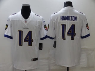 Baltimore Ravens #14 white jersey