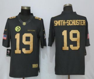 Nike-Steelers-19-JuJu-Smith-Schuster-Anthracite-Gold-Salute-To-Service-Limited-Jersey