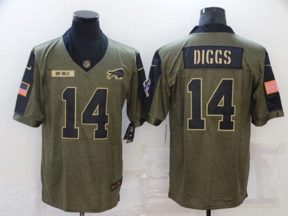 Vikings-14-Stefon-Diggs salute to service 2021 limited jersey