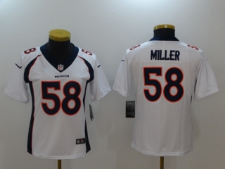 Nike-Broncos-58-Von-Miller-White-Women-Vapor-Untouchable-Player-Limited-Jersey