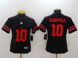 Nike-Giants-10-Jimmy-Garoppolo-Black-Women-Vapor-Untouchable-Player-Limited-Jersey