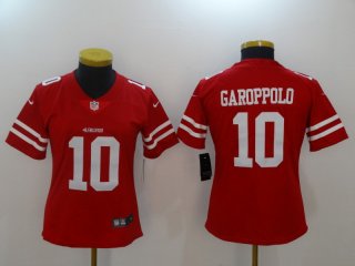 Nike-Giants-10-Jimmy-Garoppolo-Red-Women-Vapor-Untouchable-Player-Limited-Jersey