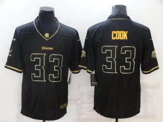 Vikings-33-Dalvin-Cook black gold jersey