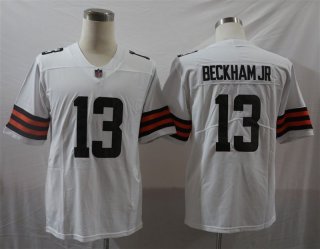 Browns-13-Odell-Beckham-Jr.white limited jersey