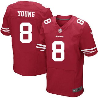 Nike-49ers-8-Steve-Young-Red-Elite-Jersey