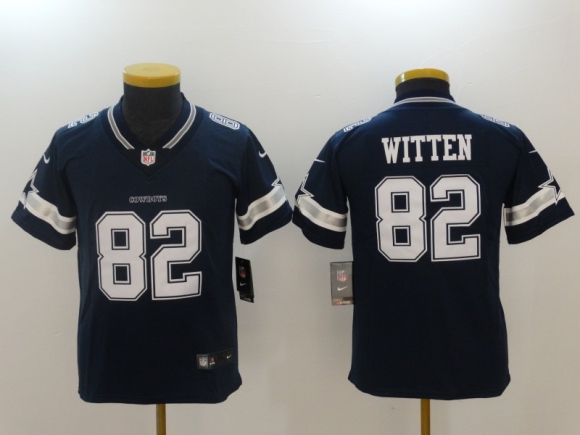 Nike-Cowboys-82-Jason-Witten-Navy-Youth-Untouchable-Limited-Jersey