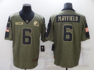 Browns-6-Baker-Mayfield2021 salute to service limited jersey