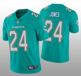 Nike-Dolphins-24-Byron-Jones-Aqua-Vapor-Untouchable-Limited-Jersey