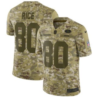 Nike-49ers-80-Jerry-Rice-Camo-Salute-To-Service-Limited-Jersey