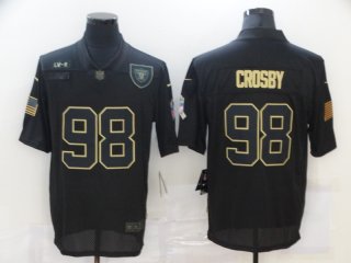 Nike-Raiders-98-Maxx-Crosby-Black-2020-Salute-To-Service-Limited-Jersey