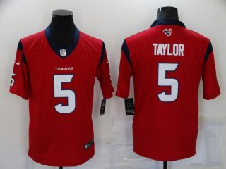 Houston Texans #5Taylor red limited jersey