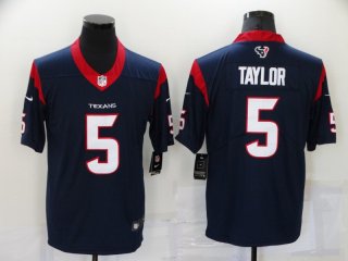 Houston Texans #5Taylor blue limited jersey