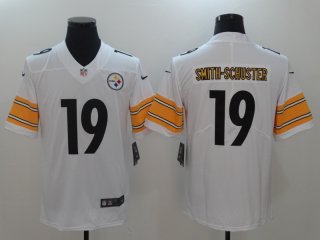 Nike-Steelers-19-JuJu-Smith-Schuster-White-Vapor-Untouchable-Player-Limited-Jersey