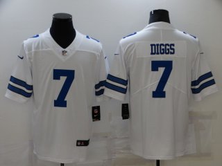 Dallas Cowboys #7 Giggs white vapor limited jersey