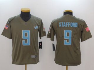 Nike-Lions-9-Matthew-Stafford-Olive-Youth-Salute-To-Service-Limited-Jersey