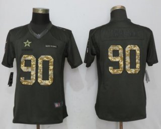 Nike-Cowboys-90-DeMarcus-Lawrence-Anthracite-Women-Salute-To-Service-Limited-Jersey