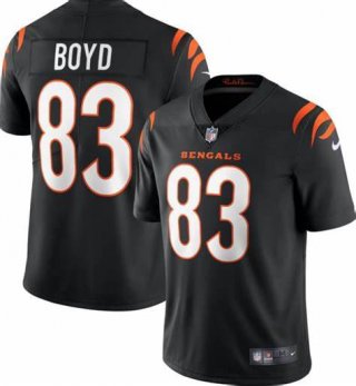 Cincinnati Bengals #83tyler Boyd black limited jersey
