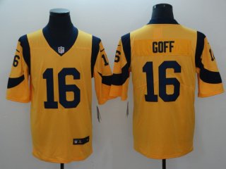 Nike-Rams-16-Jared-Goff-Gold-Color-Rush-Limited-Jersey