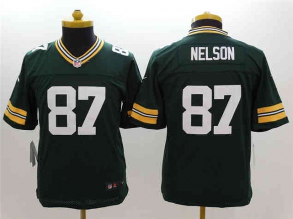 Packers #87 nelson green youth jersey