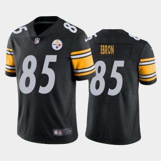 Men's Pittsburgh Steelers #85 Eric Ebron Black Vapor Untouchable Limited Stitched
