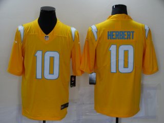 Chargers-10-Justin-Herbert inverted limited jersey