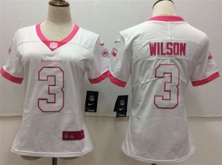 Nike-Seahawks-3-Russell-Wilson-White-Pink-Women-Color-Rush-Limited-Jersey