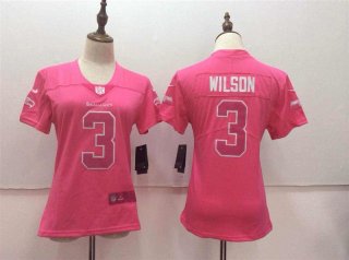 Nike-Seahawks-3-Russell-Wilson-Pink-Women-Vapor-Untouchable-Player-Limited-Jersey