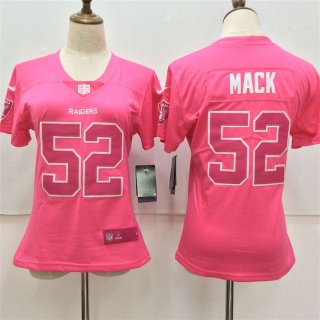 Nike-Raiders-52-Khalil-Mack-Pink-Women-Vapor-Untouchable-Player-Limited-Jersey
