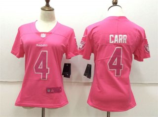 Nike-Raiders-4-Derek-Carr-Pink-Women-Vapor-Untouchable-Player-Limited-Jersey