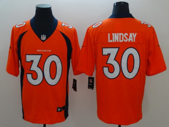 Nike-Broncos-30-Phillip-Lindsay-Orange-Vapor-Untouchable-Limited-Jersey