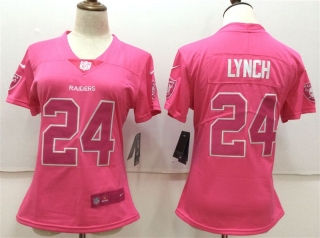 Nike-Raiders-Marshawn-Lynch-Pink-Women-Vapor-Untouchable-Player-Limited-Jersey