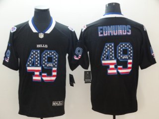Nike-Bills-49-Tremaine-Edmunds-Black-USA-Flag-Fashion-Limited-Jersey