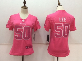 Nike-Cowboys-50-Sean-Lee-Pink-Women-Vapor-Untouchable-Player-Limited-Jersey