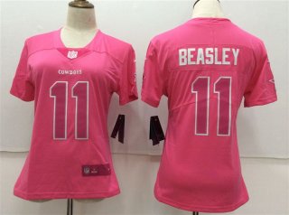 Nike-Cowboys-11-Cole-Beasley-Pink-Women-Vapor-Untouchable-Player-Limited-Jersey