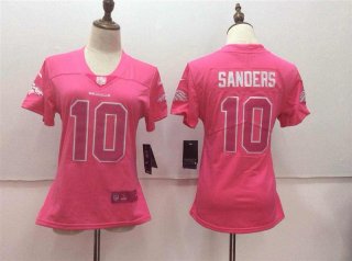 Nike-Broncos-10-Emmanuel-Sanders-Pink-Women-Vapor-Untouchable-Player-Limited-Jersey