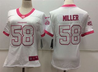 Nike-Broncos-58-Von-Miller-White-Pink-Women-Vapor-Untouchable-Player-Limited-Jersey