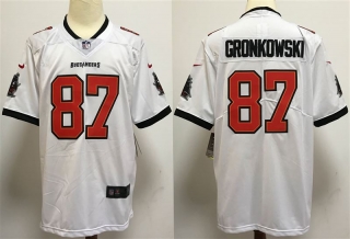 Men's Tampa Bay Buccaneers #87 Rob Gronkowski New white Vapor Untouchable Limited Jersey