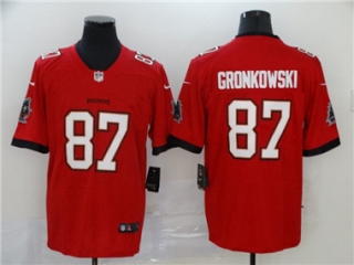 Men's Tampa Bay Buccaneers #87 Rob Gronkowski New Red Vapor Untouchable Limited Jersey