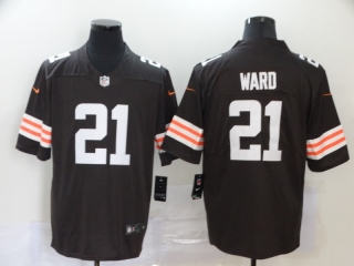 Browns 21 Denzel Ward Brown 2020 New Vapor Untouchable Limited Jersey