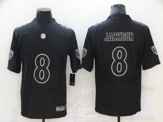 Baltimore Ravens #8 jackson anninersay black jersey