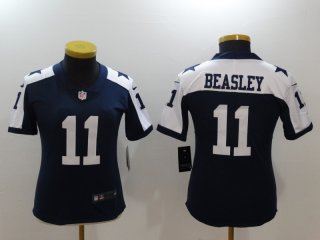 Nike-Cowboys-11-Cole-Beasley-Navy-Throwback-Women-Vapor-Untouchable-Player-Limited-Jersey
