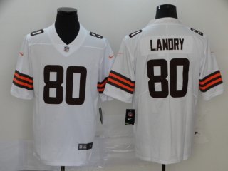 Nike-Browns-80-Jarvis-Landry-White-2020-New-Vapor-Untouchable-Limited-Jersey