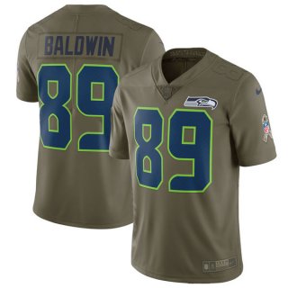 Nike-Seahawks-89-Doug-Baldwin-Youth-Olive-Salute-To-Service-Limited-Jersey